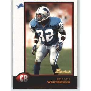  1998 Bowman #167 Bryant Westbrook   Detroit Lions 