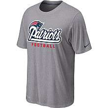 Nike New England Patriots Sideline Legend Authentic Font Dri FIT T 