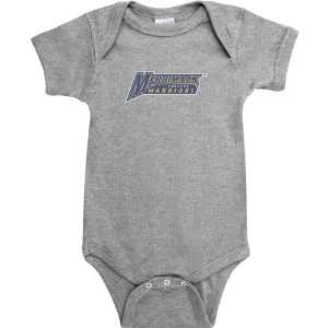   Sport Grey Varsity Washed Logo Baby Creeper