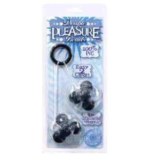    Pleasure pvc beads double cord charcoal
