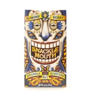 Snackle Mouth   Almond Berry Granola Nut Clusters, 5.5 oz  