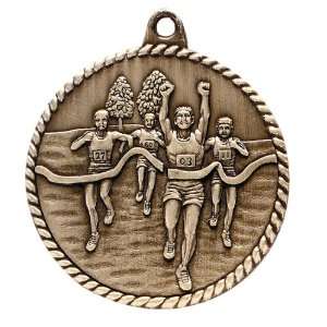  Cross Country High Relief Medal