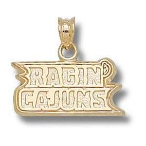  Louisiana Lafayette Ragin Cajuns 10K Gold RAGIN CAJUNS 