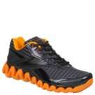 Athletics Reebok Mens ZigActivate Black/Gravel/Orange Shoes 