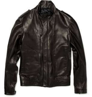   Coats and jackets  Leather jackets  Panelled Leather Jacket