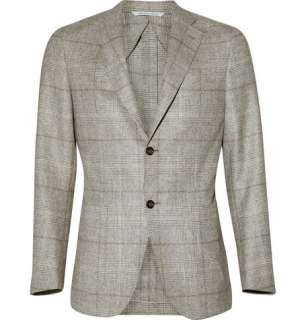  Clothing  Blazers  Single breasted  Kei Check Wool 