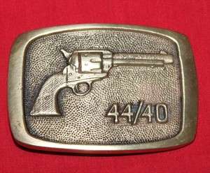 Colt Firearms Single Action Army 44 40 Belt Buckle 1978  