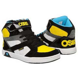 Athletics OSIRIS Kids XTR Mid White/Black/Yellow Shoes 