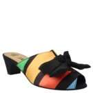 Womens J. Renee Sarika Black/Brite Striped Shoes 