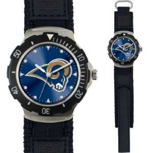   . Louis Rams Game Time Agent Velcro Mens NFL Watch