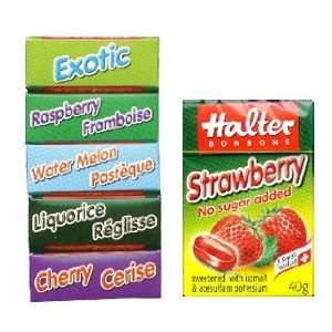 Halter   Strawberry Hard Candies   Sugar Free   40 G  