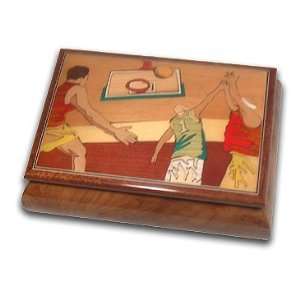  in Italy Basketball Theme Exclusive Music Jewelry Box 
