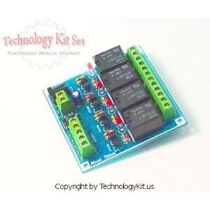 Relay Card Four Channels Fully Assembled Electronic Module 