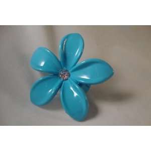  Light Blue Star Flower Clip 