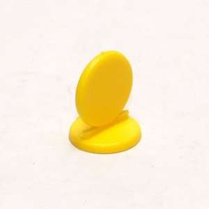  Yellow Stand Up Counter Pawn Toys & Games