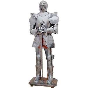  Fleur De Lis Suit of Armor Display