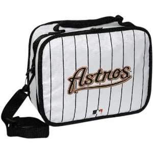  Houston Astros White Pinstriped Insulated MLB Lunch Box 