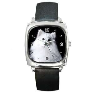 japanese spitz 6 Square Metal Watch FF0706