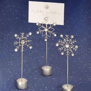  Snowflake Place Card Holders 