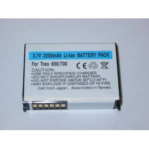  High Capacity Li ion Battery for Treo 650/700p/700w/700wx 