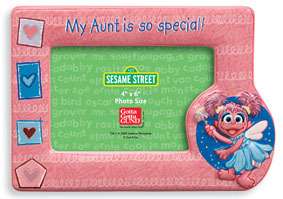 Gund Sesame Street ABBY special AUNT picture frame  