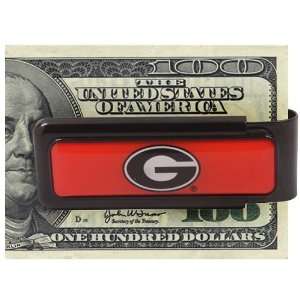  Georgia Bulldogs Red Money Clip