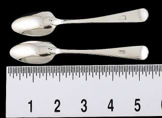 AMERICAN COLONIAL 18TH CENTURY COIN SILVER SPOONS  