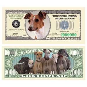  Greyhound Million Dollar Bill Case Pack 100 Toys & Games