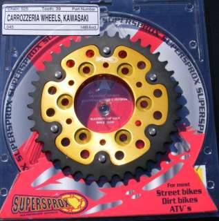 Stealth sprocket for Kawasaki ZX 10R, Z1000. Please ask for complete 