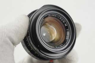 Leica Summicron M 35mm f/2 35/2 Pre ASPH Black  