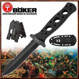 Tauchermesser Böker Plus Steel Mariner mit Tec Lok Diver Knife Messer 