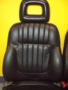 1998 Pontiac Grand Prix Black Leather Front Seat HEATED  