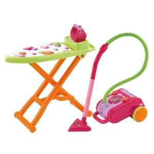    Ecoiffier  Ironing Board And Iron With Vacuum Toys & Games