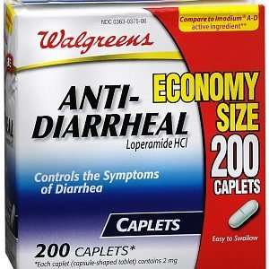   Anti Diarrheal Caplets, 200 ea Health 