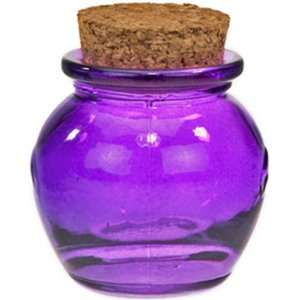 1oz Violet Small Honey Pot Jar 
