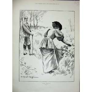   1896 Man Woman Country Romance Comedy Scene Marriage