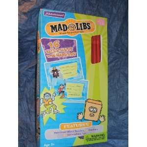 Mad Libs 16 Valentines with Pencils Cards  Toys & Games  