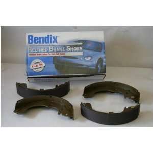  Bendix RAF451 Rear Brake Shoe Set Automotive