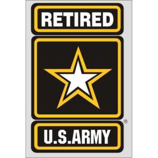 US United States Army Retired Decal Weatherproof   The Best Or Your 