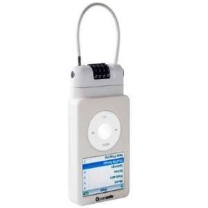   100 anti theft lockable white iPod case  Players & Accessories