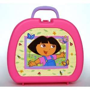  Dora The Explorer Hard Sided Lunch Box   Pink Toys 