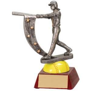  Trophy Paradise 6.5 Action Star Resin Award Sports 