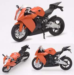 12 KTM RC8 Racing Motor Bike Motorcycle Model 2 Color for Choose