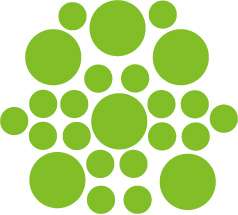 LIME GREEN +1Color Polka Dot Circles Wall Sticker Decal  