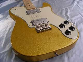 2012 Fender Telecaster Deluxe 72 Reissue FSR Vegas Gold Sparkle 1972 