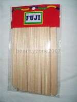 FUJI Waxing Small wood Applicator Stick   30 ct / bag  