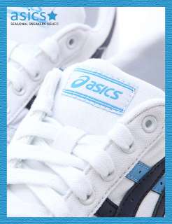 Brand New ASICS AARON CV Shoes White/Blue #84D  
