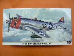Hasegawa 1/48 P 47D Thunderbolt Nose Art 09305  