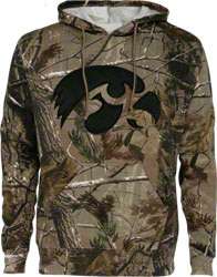 Iowa Hawkeyes Realtree Outfitters Camouflage Hooded Sweatshirt 