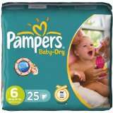 Pampers Baby Dry Windeln Gr.6 Extra Large Sparpaket 16 plus kg, 25 